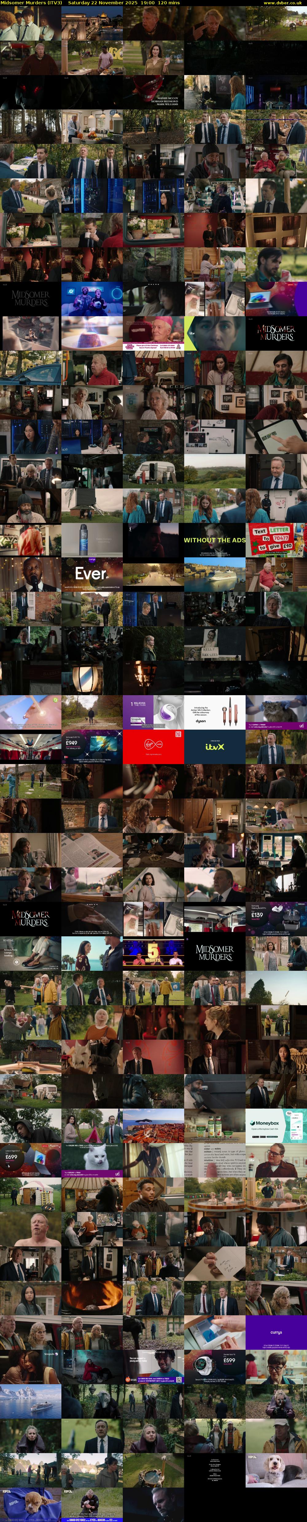 Midsomer Murders (ITV3) Saturday 22 November 2025 19:00 - 21:00