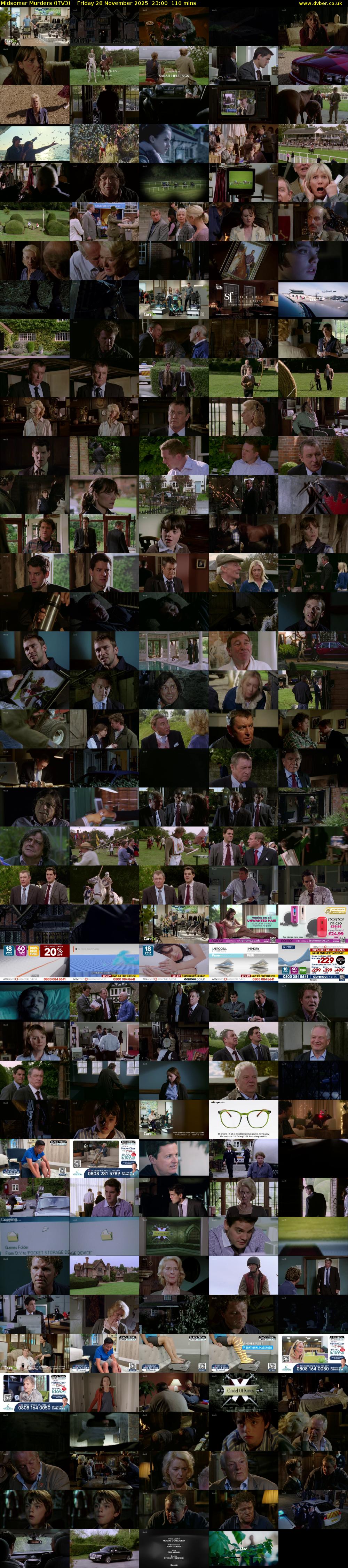 Midsomer Murders (ITV3) Friday 28 November 2025 23:00 - 00:50