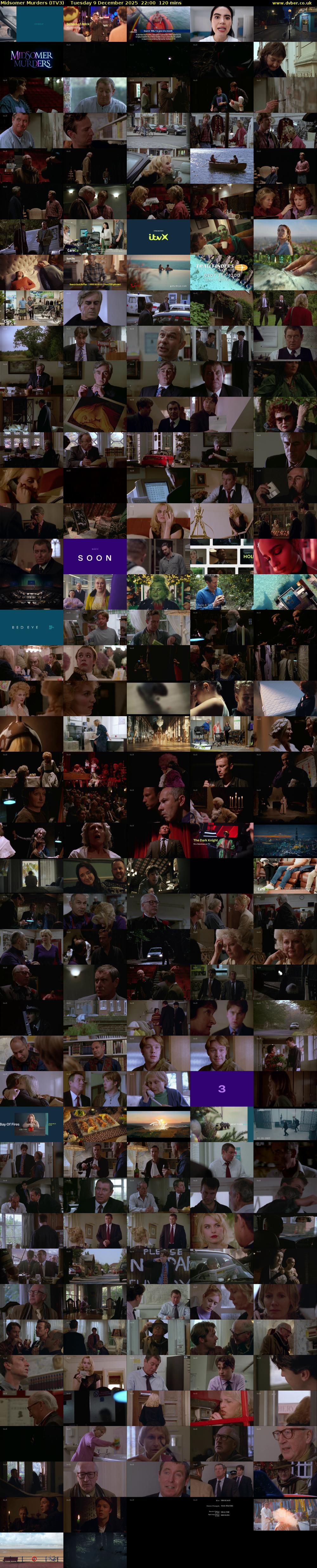 Midsomer Murders (ITV3) Tuesday 9 December 2025 22:00 - 00:00