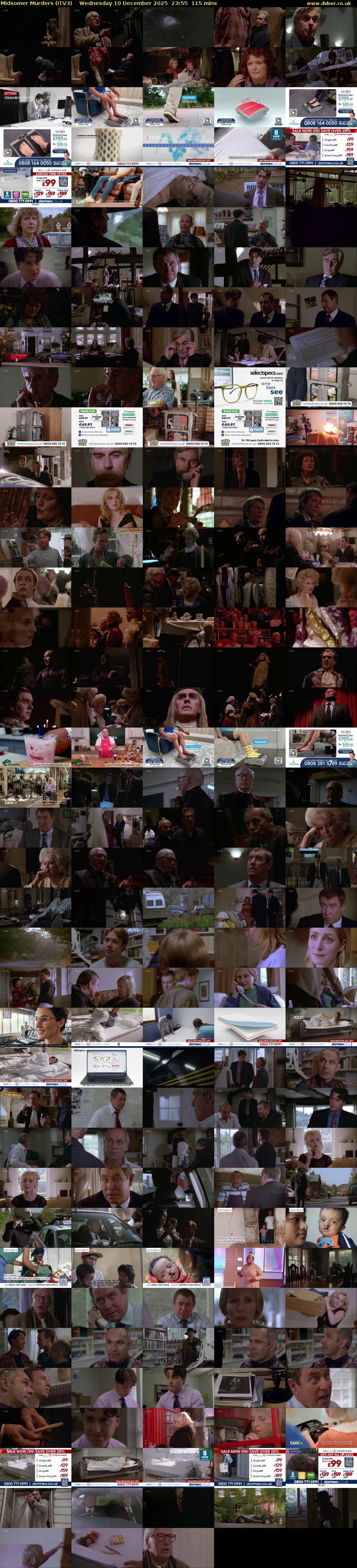Midsomer Murders (ITV3) Wednesday 10 December 2025 23:55 - 01:50