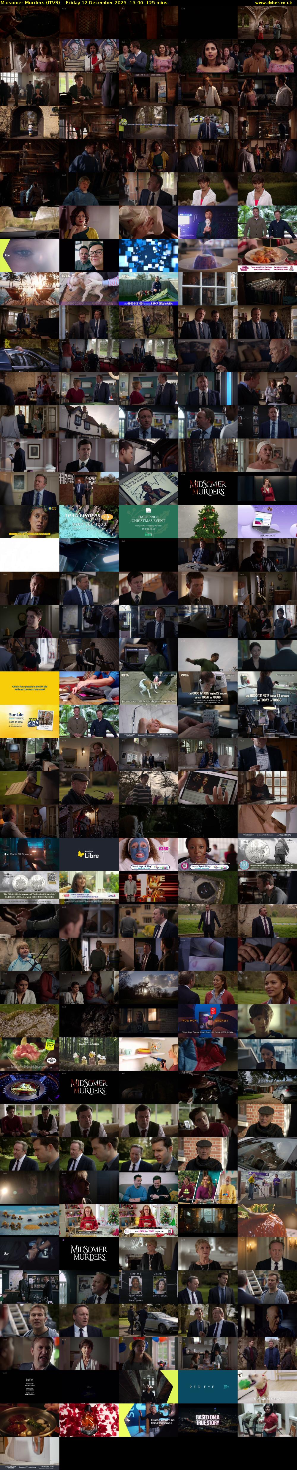 Midsomer Murders (ITV3) Friday 12 December 2025 15:40 - 17:45
