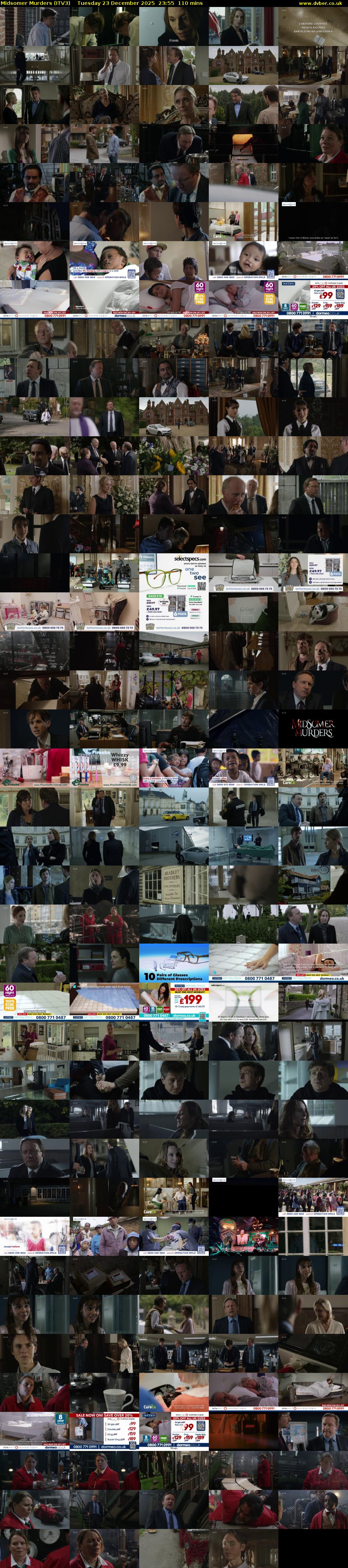 Midsomer Murders (ITV3) Tuesday 23 December 2025 23:55 - 01:45