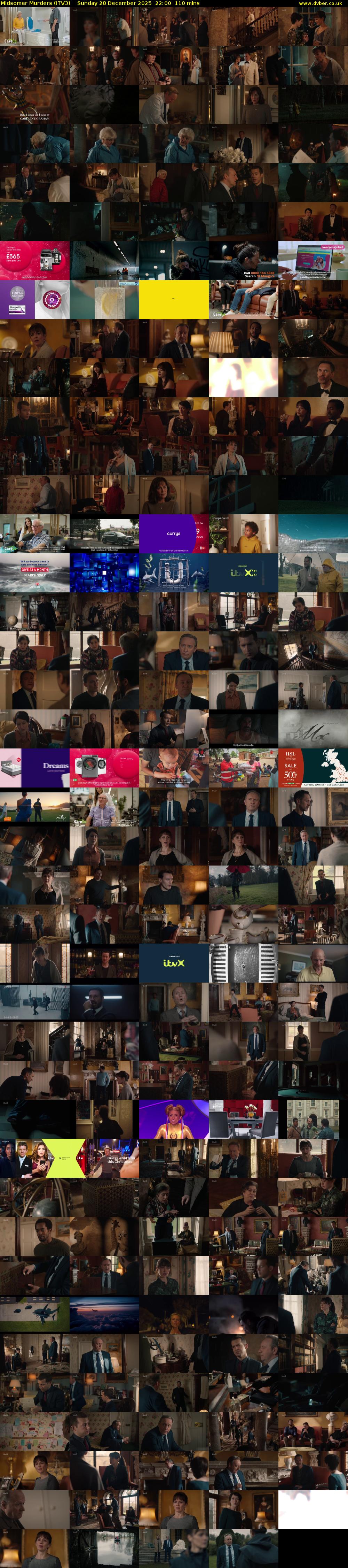 Midsomer Murders (ITV3) Sunday 28 December 2025 22:00 - 23:50