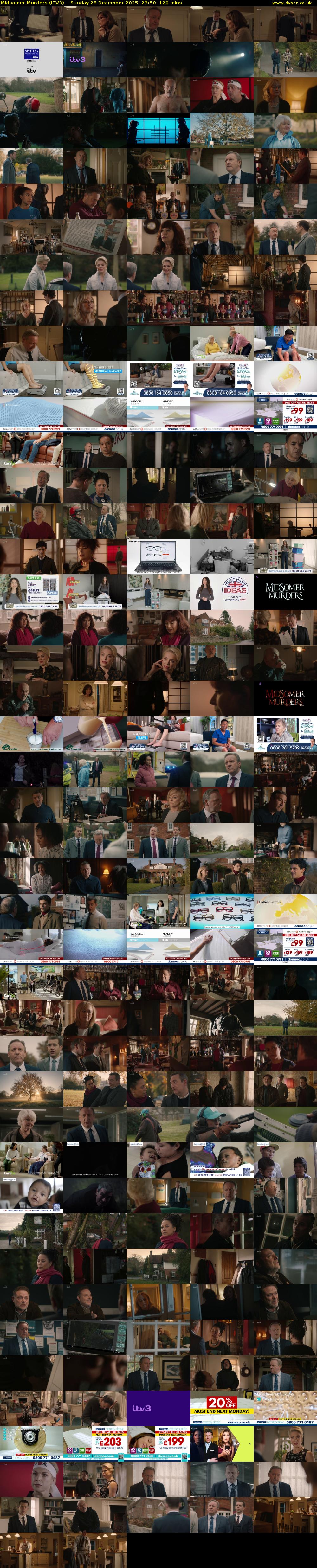 Midsomer Murders (ITV3) Sunday 28 December 2025 23:50 - 01:50
