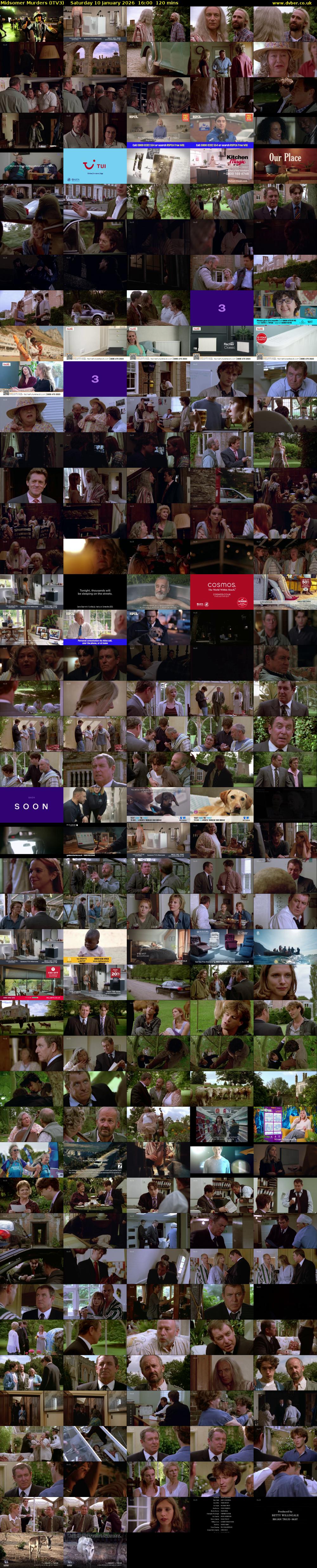 Midsomer Murders (ITV3) Saturday 10 January 2026 16:00 - 18:00