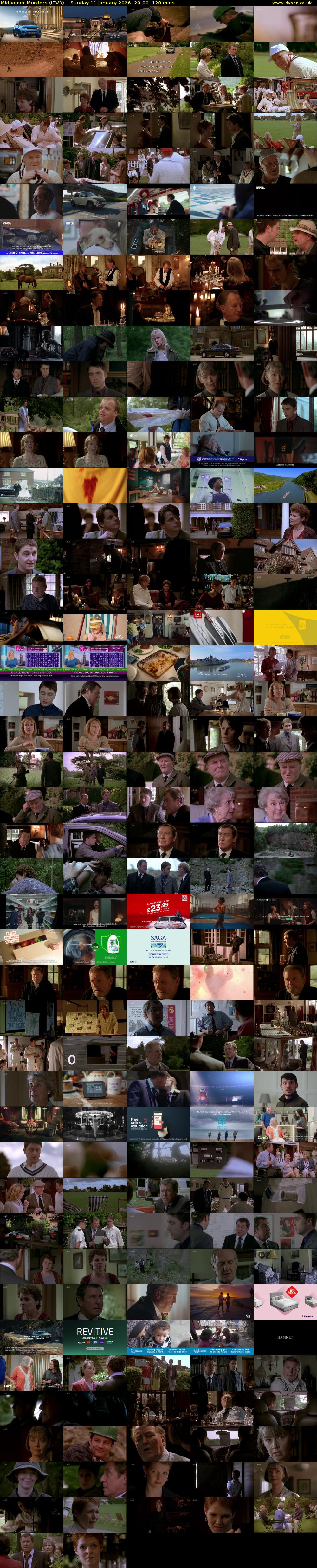 Midsomer Murders (ITV3) Sunday 11 January 2026 20:00 - 22:00