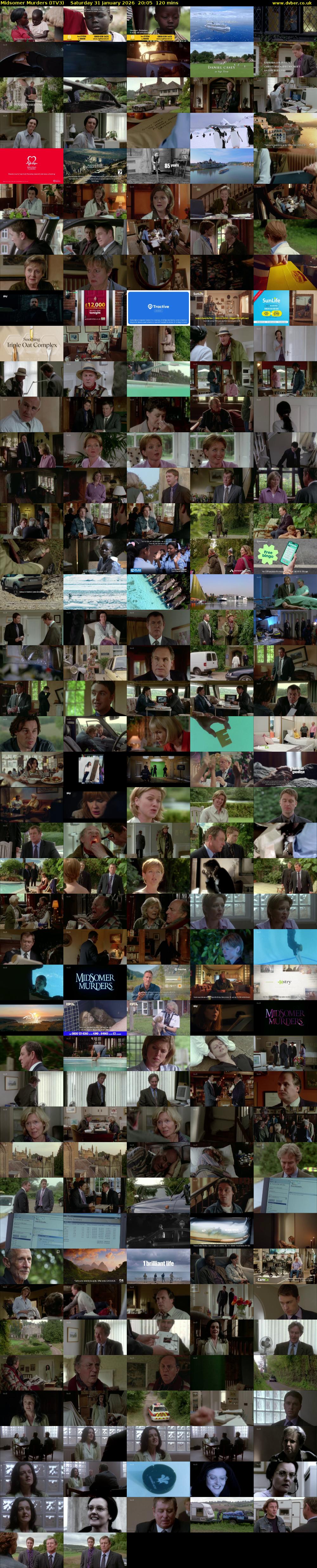 Midsomer Murders (ITV3) Saturday 31 January 2026 20:05 - 22:05