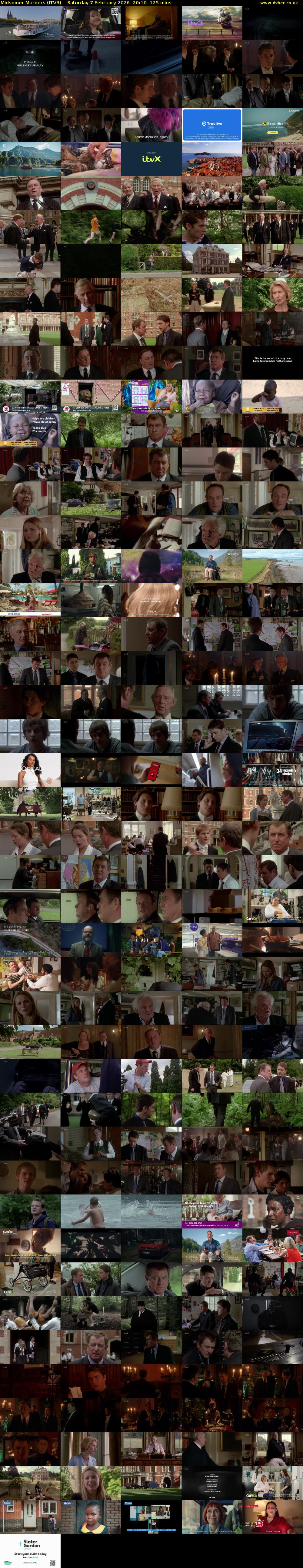 Midsomer Murders (ITV3) Saturday 7 February 2026 20:10 - 22:15