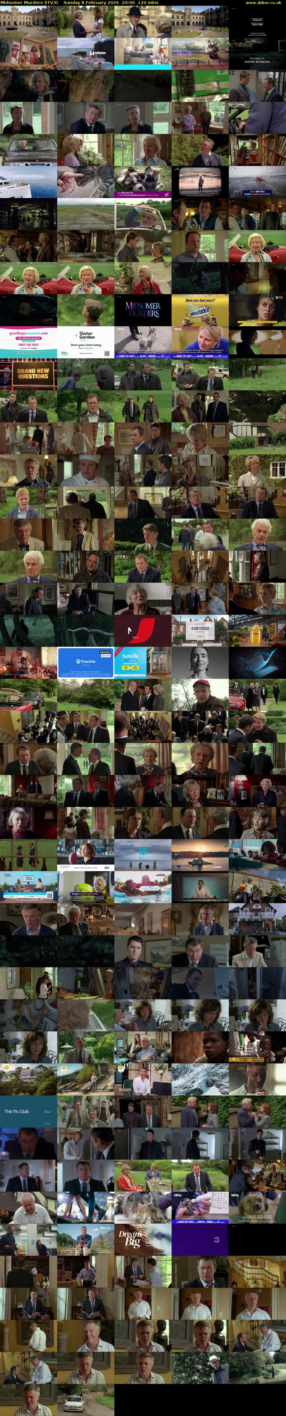 Midsomer Murders (ITV3) Sunday 8 February 2026 20:00 - 22:00