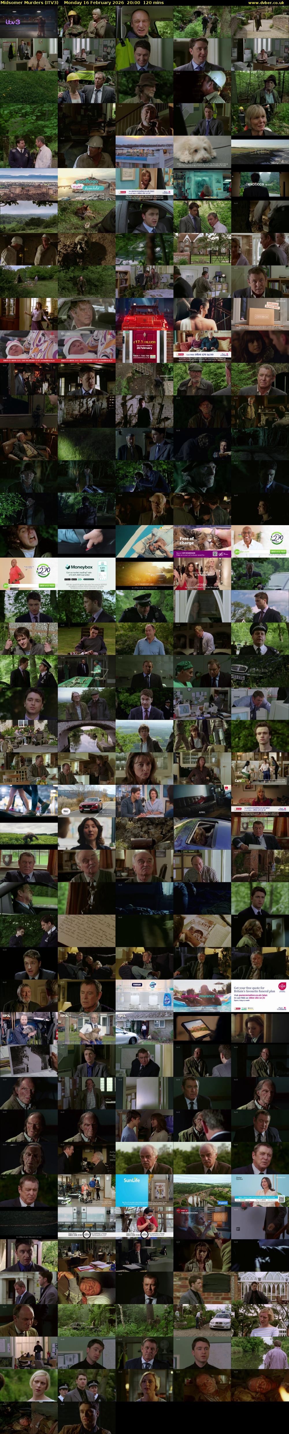 Midsomer Murders (ITV3) Monday 16 February 2026 20:00 - 22:00