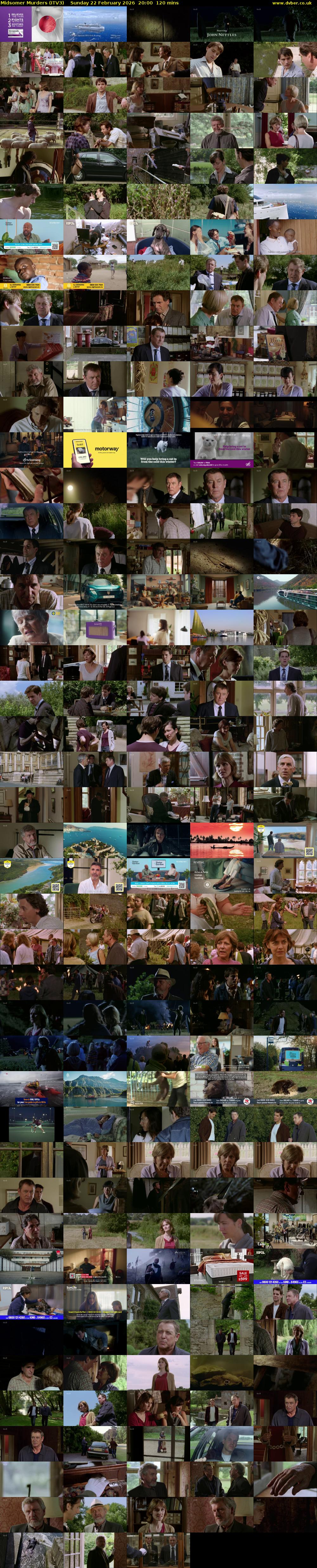 Midsomer Murders (ITV3) Sunday 22 February 2026 20:00 - 22:00