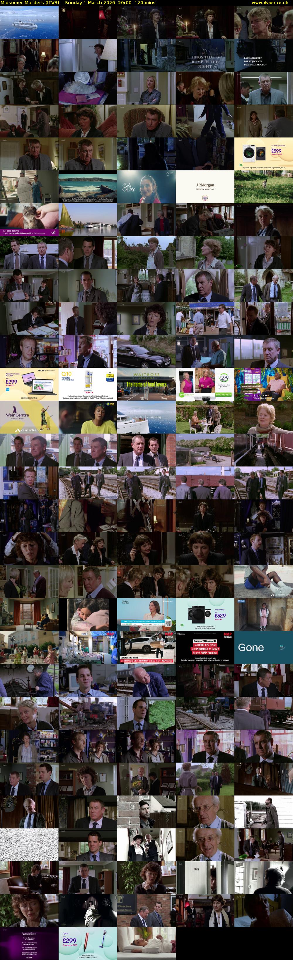Midsomer Murders (ITV3) Sunday 1 March 2026 20:00 - 22:00