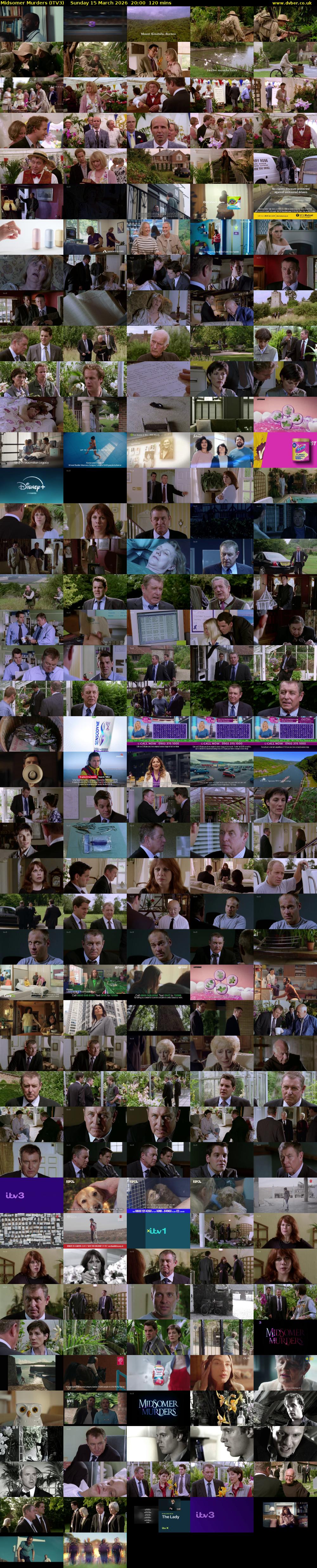 Midsomer Murders (ITV3) Sunday 15 March 2026 20:00 - 22:00