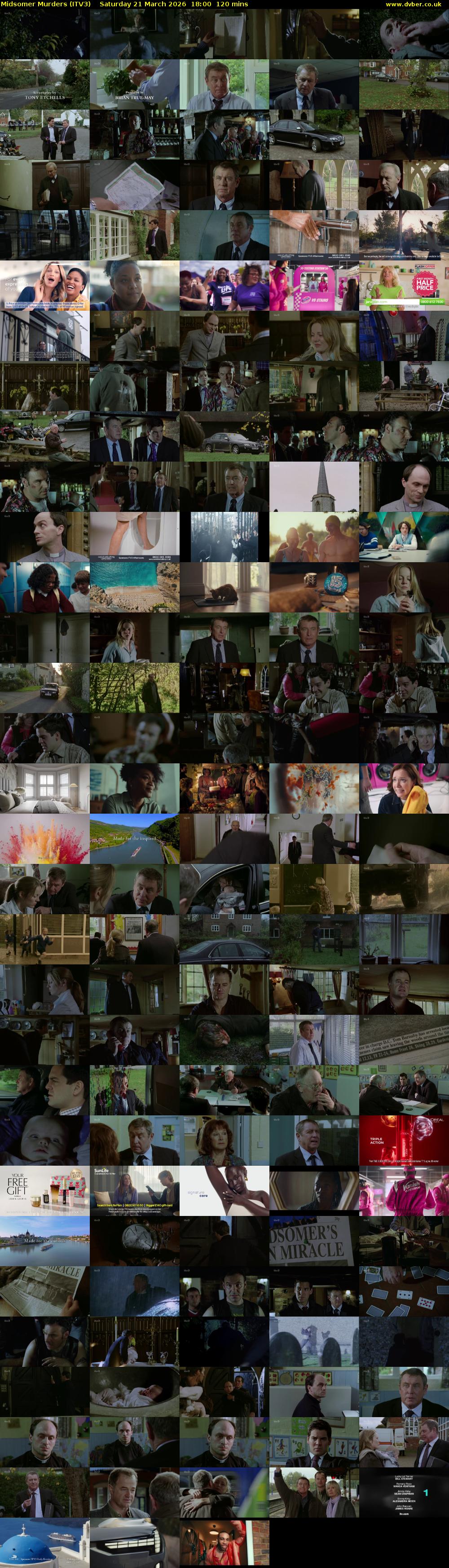 Midsomer Murders (ITV3) Saturday 21 March 2026 18:00 - 20:00
