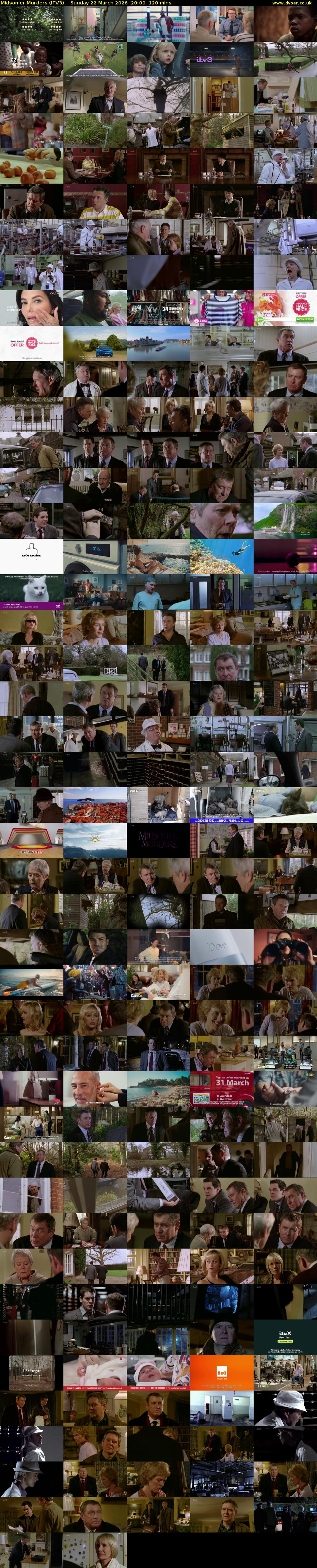 Midsomer Murders (ITV3) Sunday 22 March 2026 20:00 - 22:00