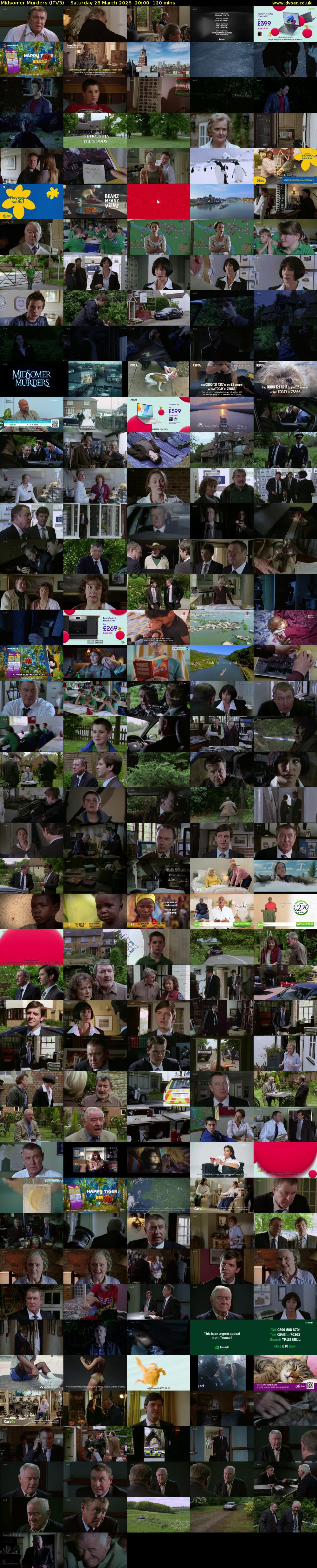Midsomer Murders (ITV3) Saturday 28 March 2026 20:00 - 22:00