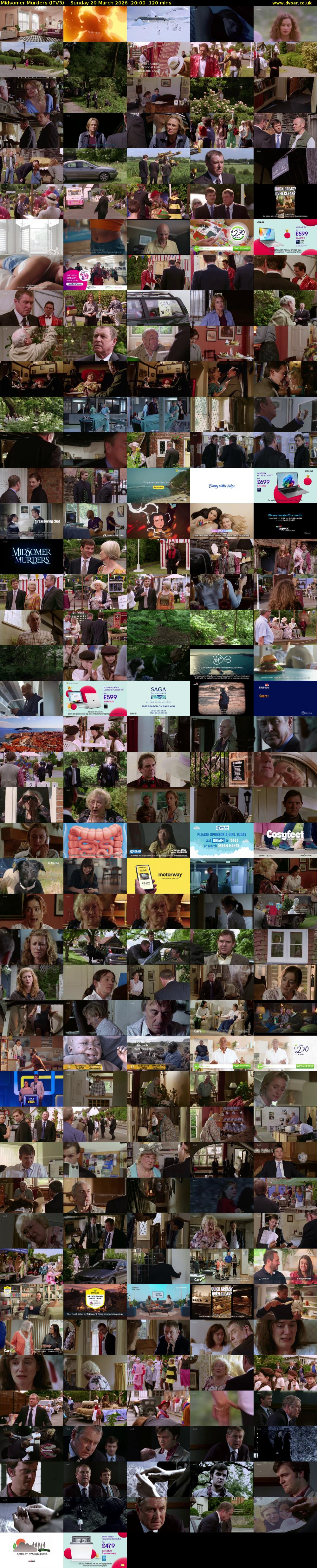 Midsomer Murders (ITV3) Sunday 29 March 2026 20:00 - 22:00