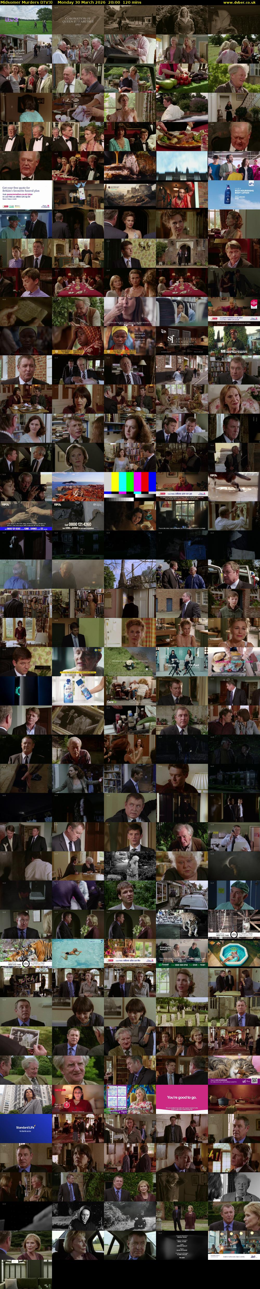 Midsomer Murders (ITV3) Monday 30 March 2026 20:00 - 22:00