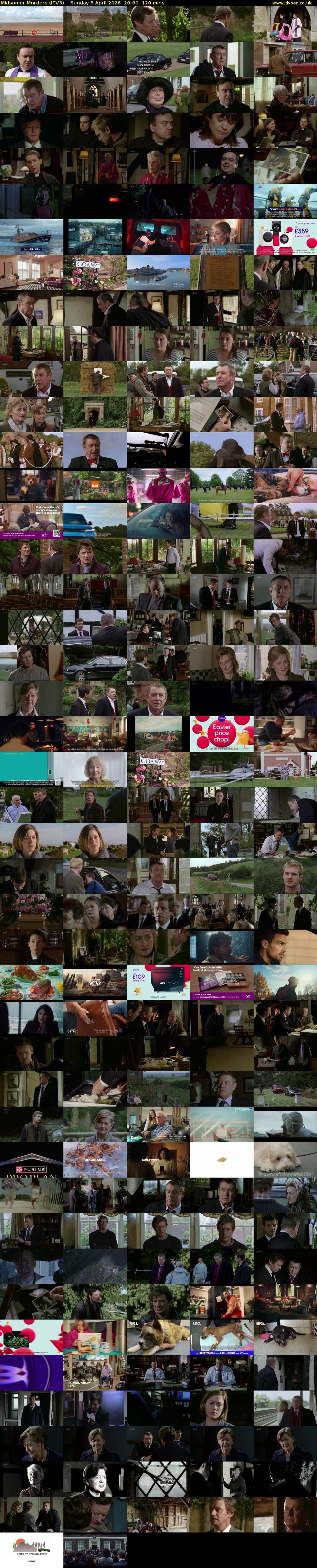 Midsomer Murders (ITV3) Sunday 5 April 2026 20:00 - 22:00