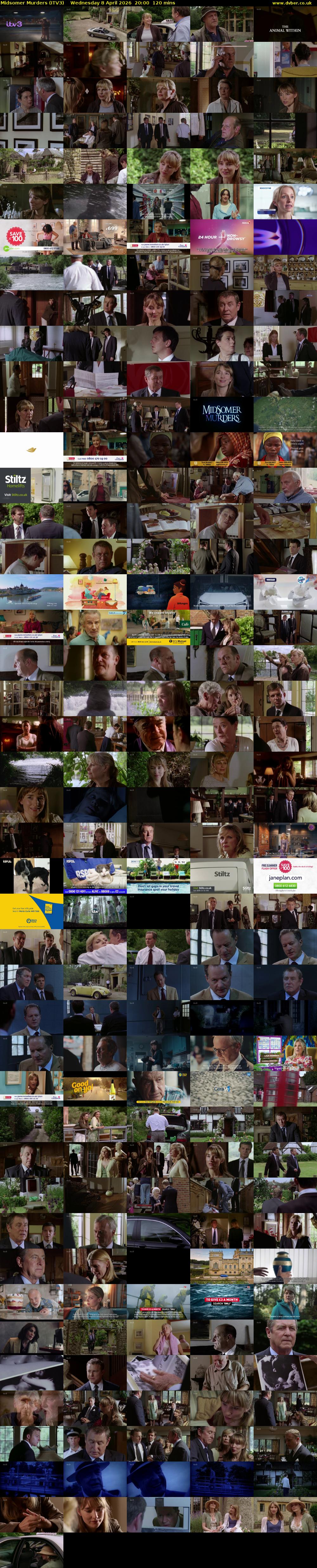 Midsomer Murders (ITV3) Wednesday 8 April 2026 20:00 - 22:00