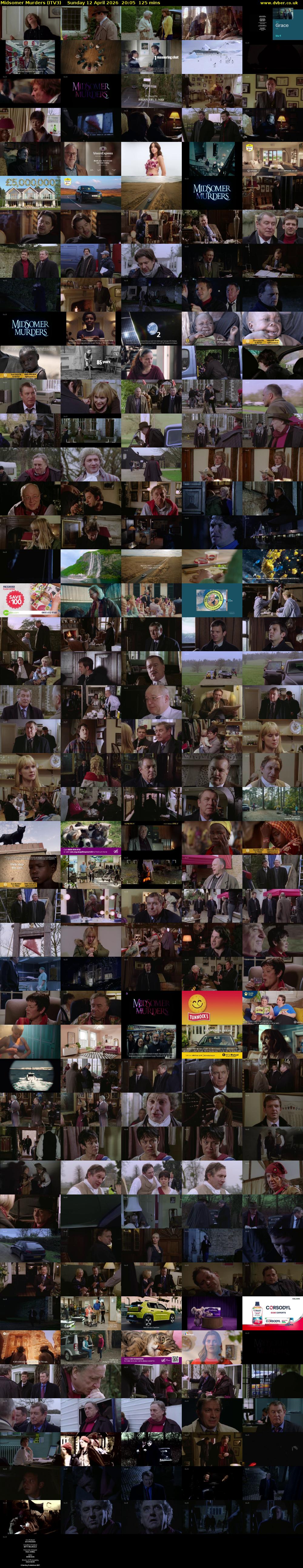 Midsomer Murders (ITV3) Sunday 12 April 2026 20:05 - 22:10