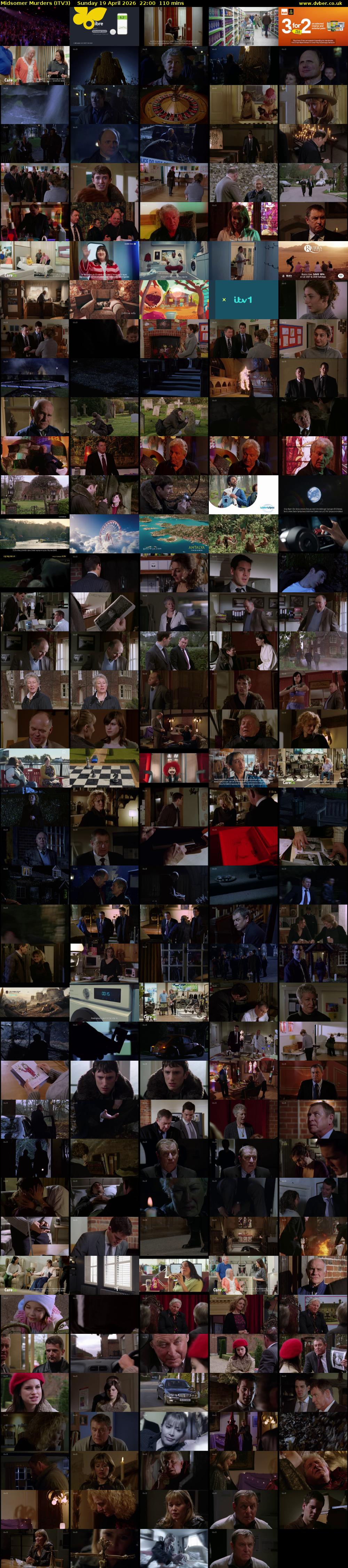 Midsomer Murders (ITV3) Sunday 19 April 2026 22:00 - 23:50