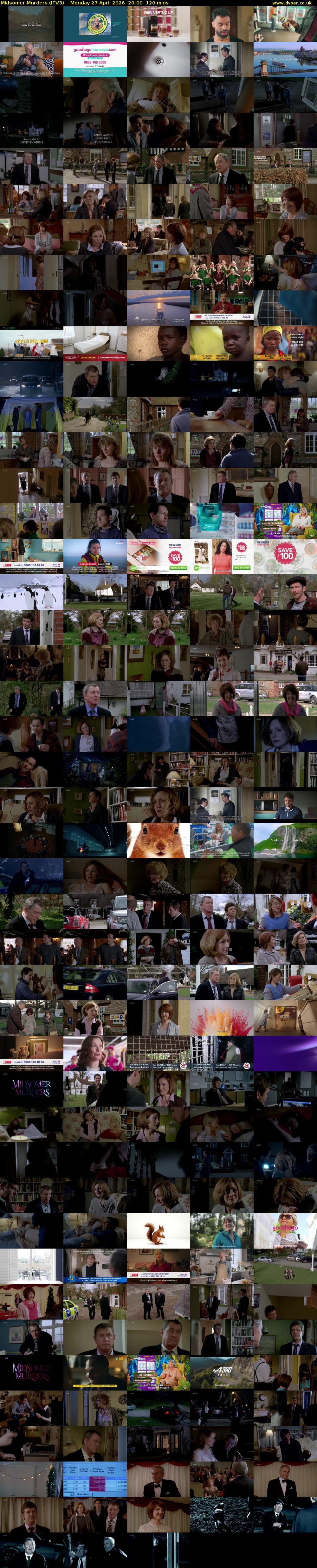 Midsomer Murders (ITV3) Monday 27 April 2026 20:00 - 22:00