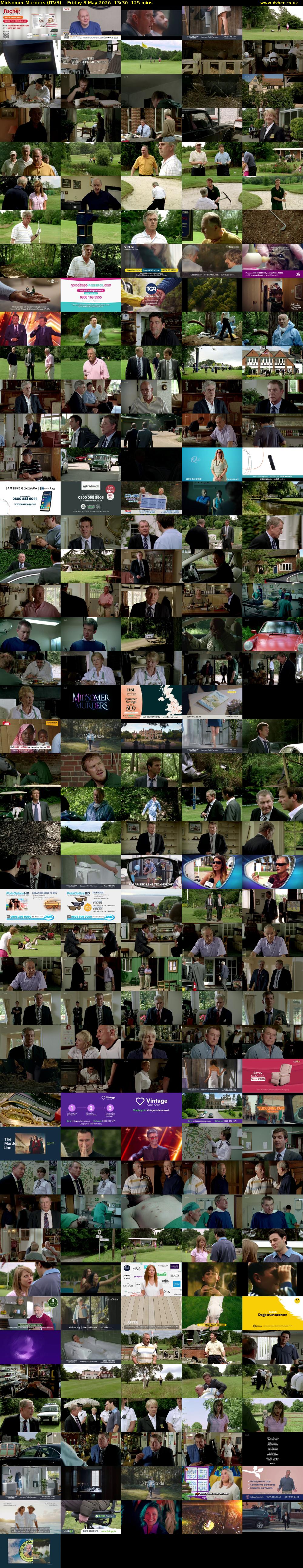 Midsomer Murders (ITV3) Friday 8 May 2026 13:30 - 15:35