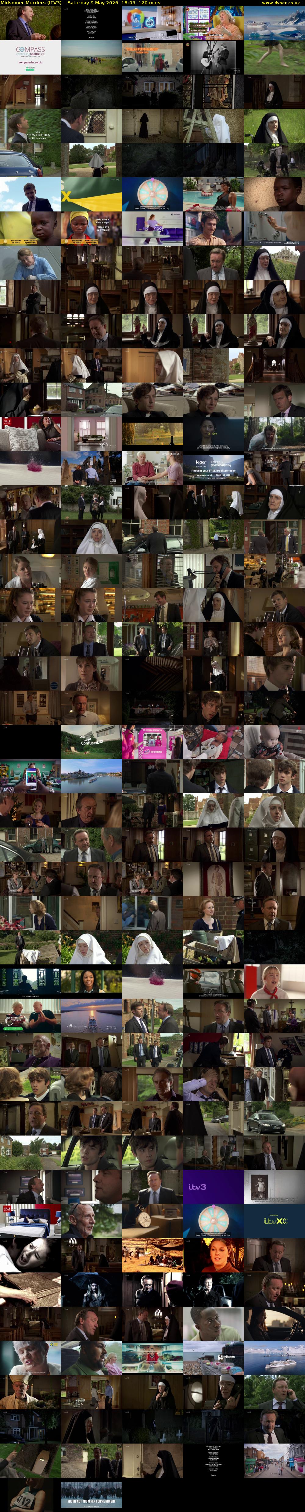 Midsomer Murders (ITV3) Saturday 9 May 2026 18:05 - 20:05