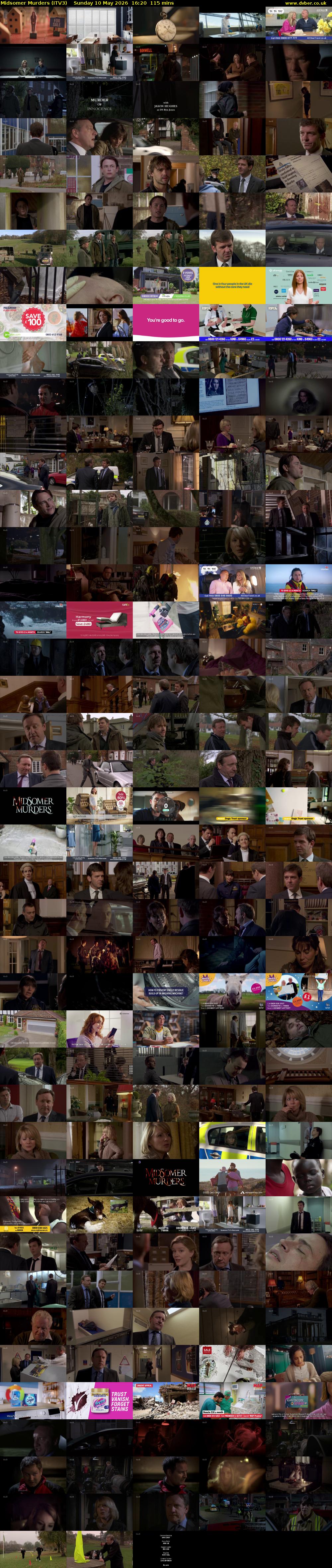 Midsomer Murders (ITV3) Sunday 10 May 2026 16:20 - 18:15