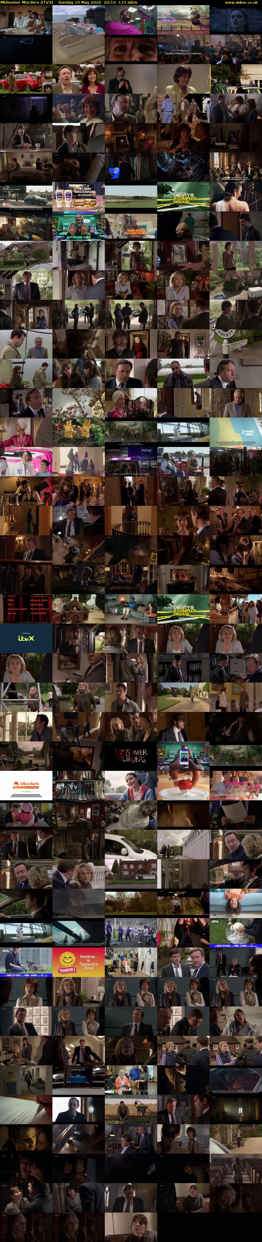 Midsomer Murders (ITV3) Sunday 10 May 2026 20:10 - 22:05