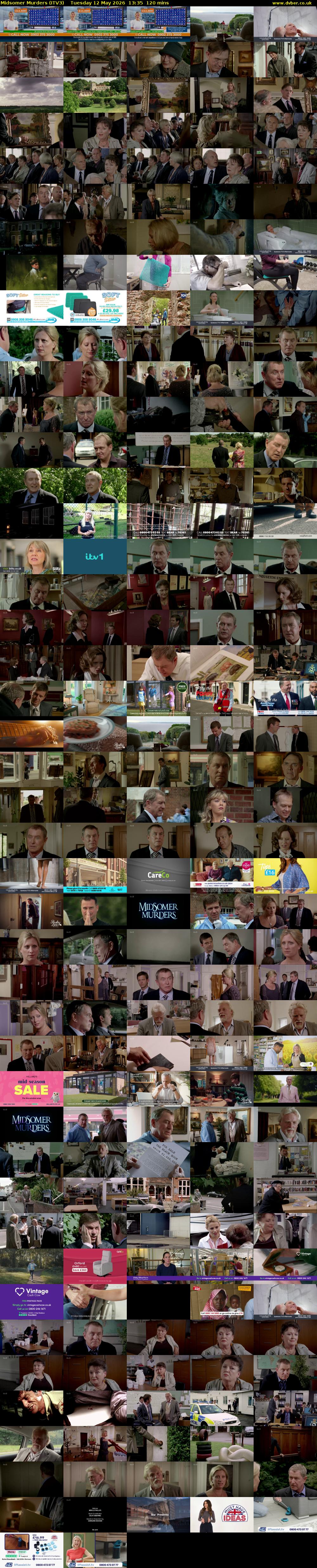 Midsomer Murders (ITV3) Tuesday 12 May 2026 13:35 - 15:35