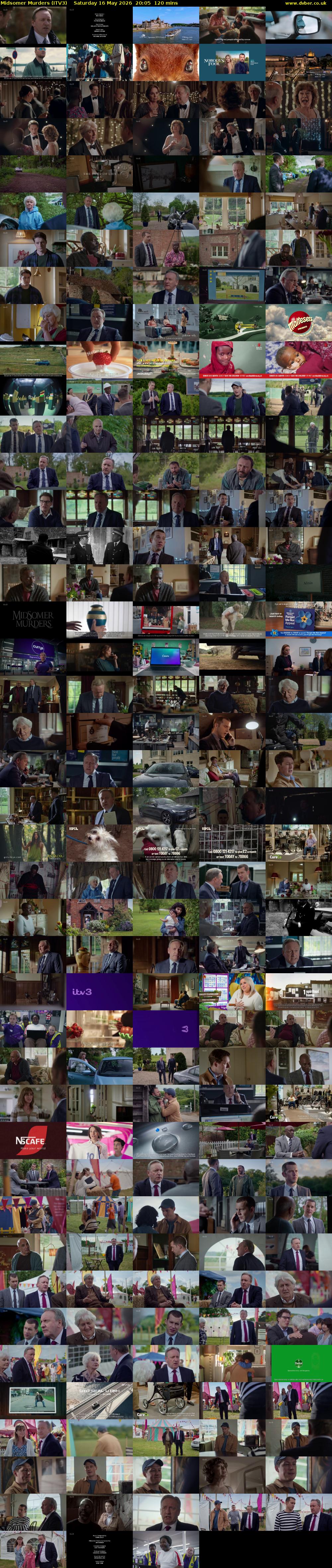 Midsomer Murders (ITV3) Saturday 16 May 2026 20:05 - 22:05