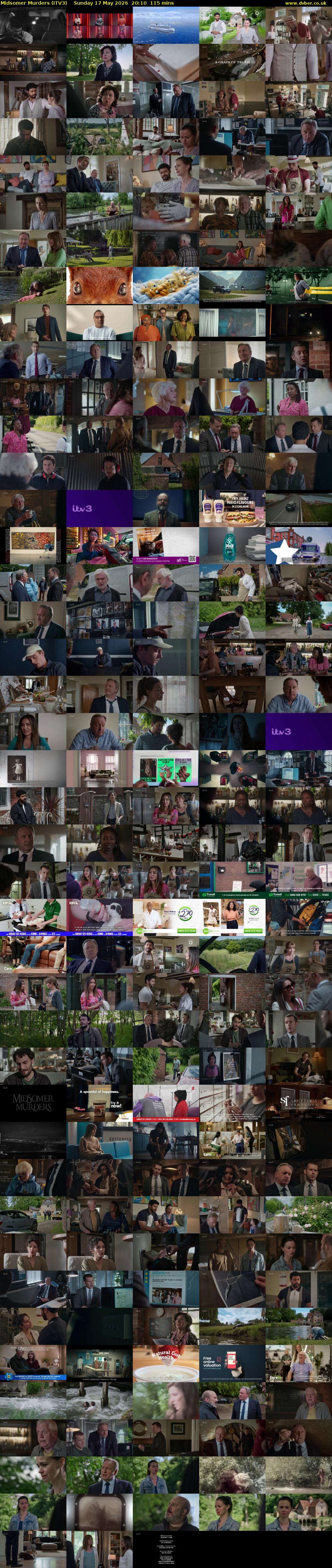 Midsomer Murders (ITV3) Sunday 17 May 2026 20:10 - 22:05