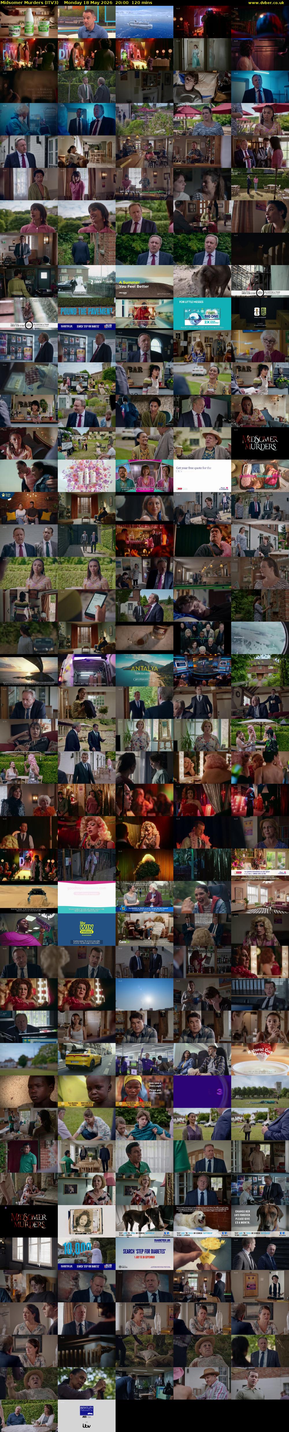 Midsomer Murders (ITV3) Monday 18 May 2026 20:00 - 22:00