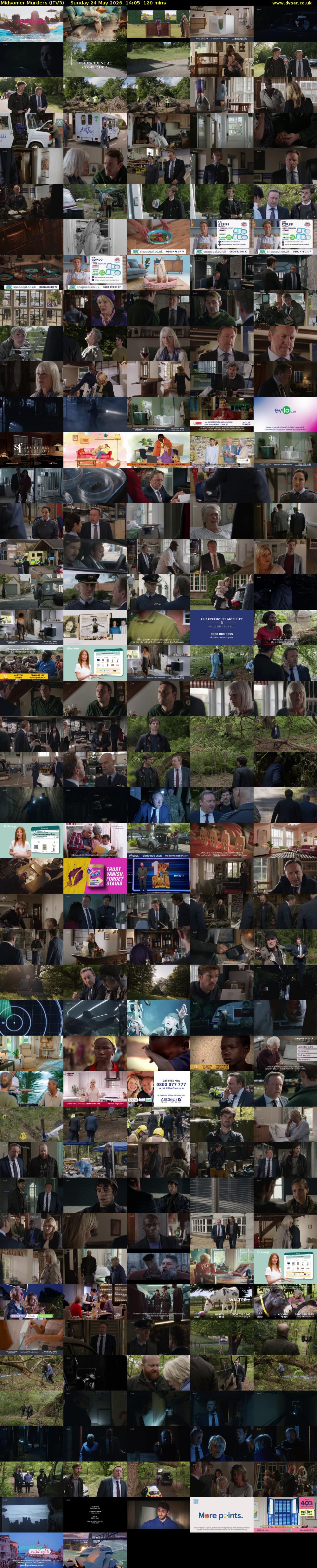 Midsomer Murders (ITV3) Sunday 24 May 2026 14:05 - 16:05