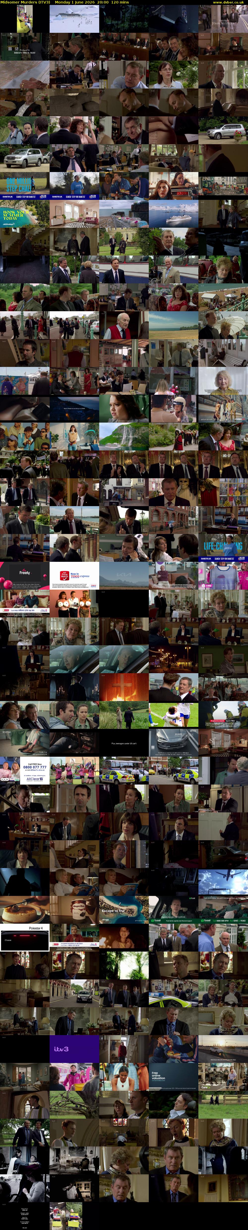 Midsomer Murders (ITV3) Monday 1 June 2026 20:00 - 22:00