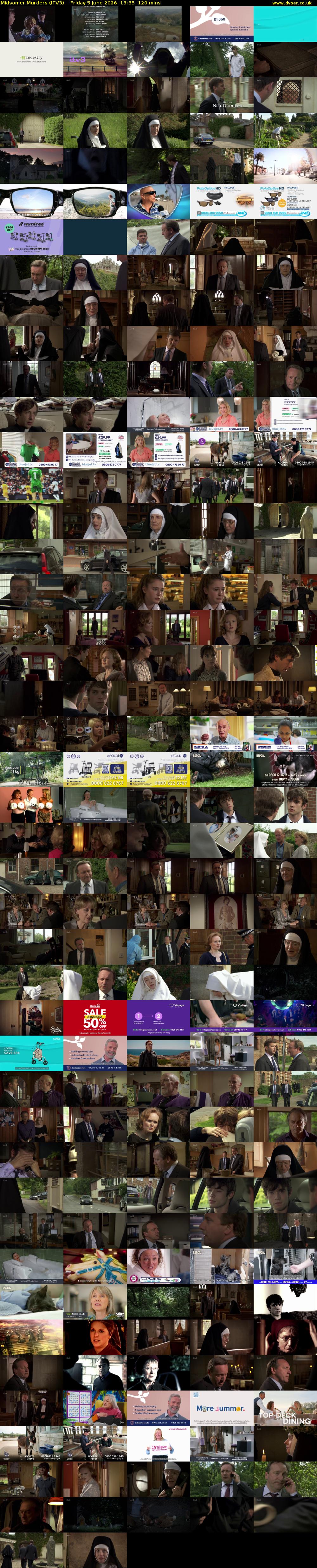 Midsomer Murders (ITV3) Friday 5 June 2026 13:35 - 15:35