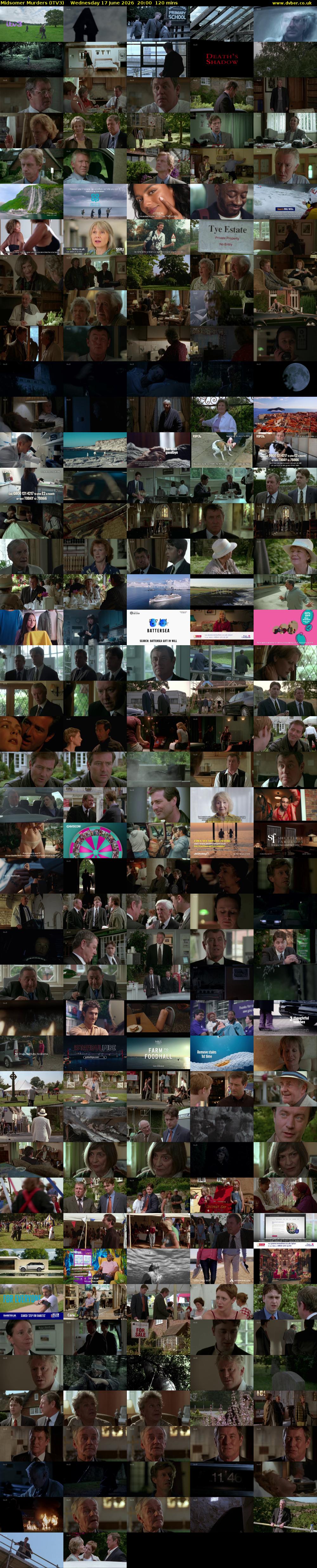 Midsomer Murders (ITV3) Wednesday 17 June 2026 20:00 - 22:00
