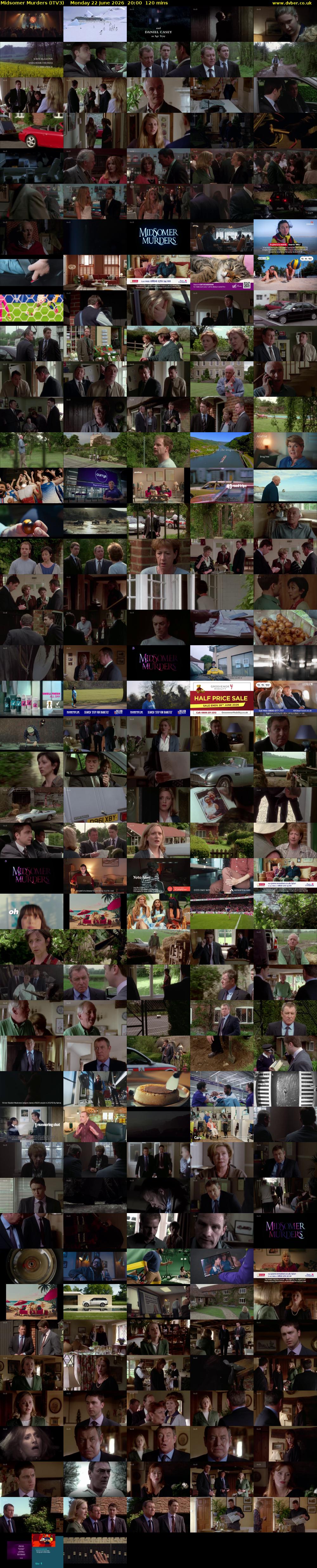 Midsomer Murders (ITV3) Monday 22 June 2026 20:00 - 22:00