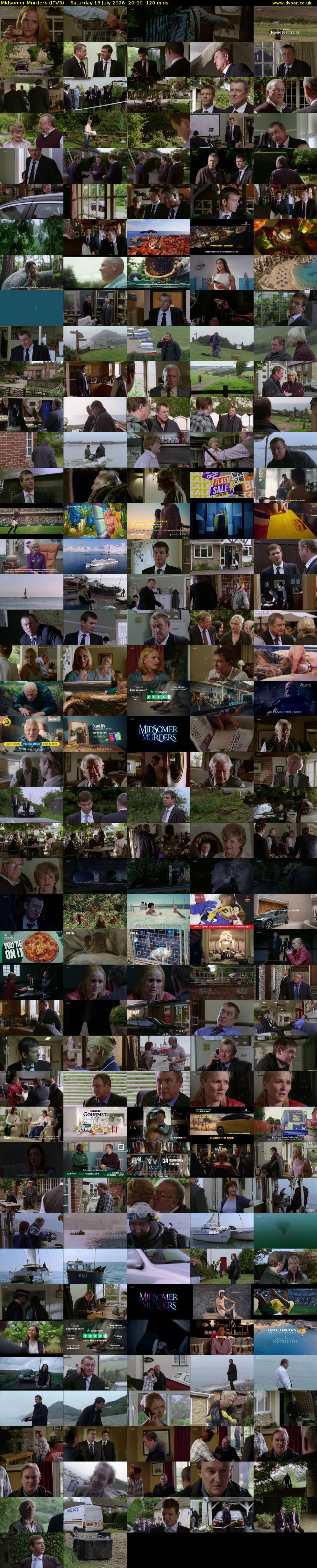 Midsomer Murders (ITV3) Saturday 18 July 2026 20:00 - 22:00