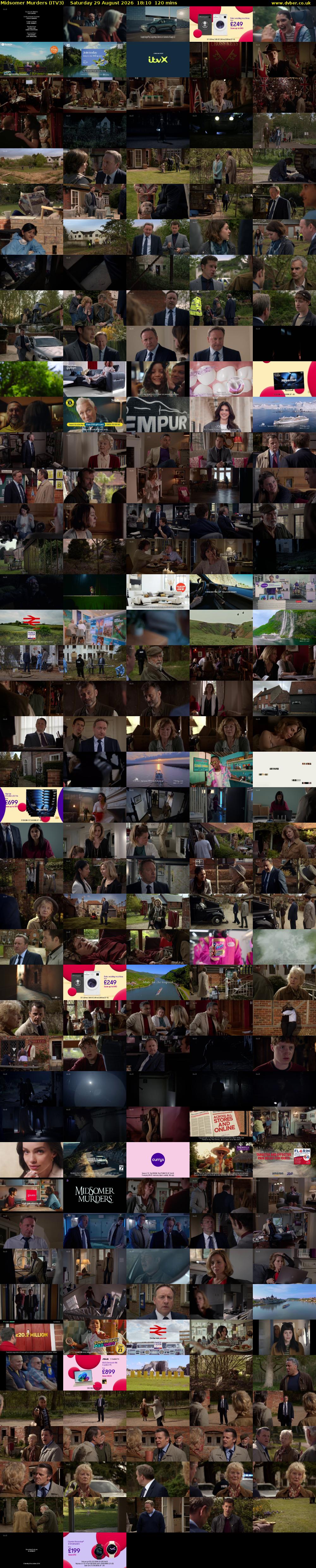 Midsomer Murders (ITV3) Saturday 29 August 2026 18:10 - 20:10