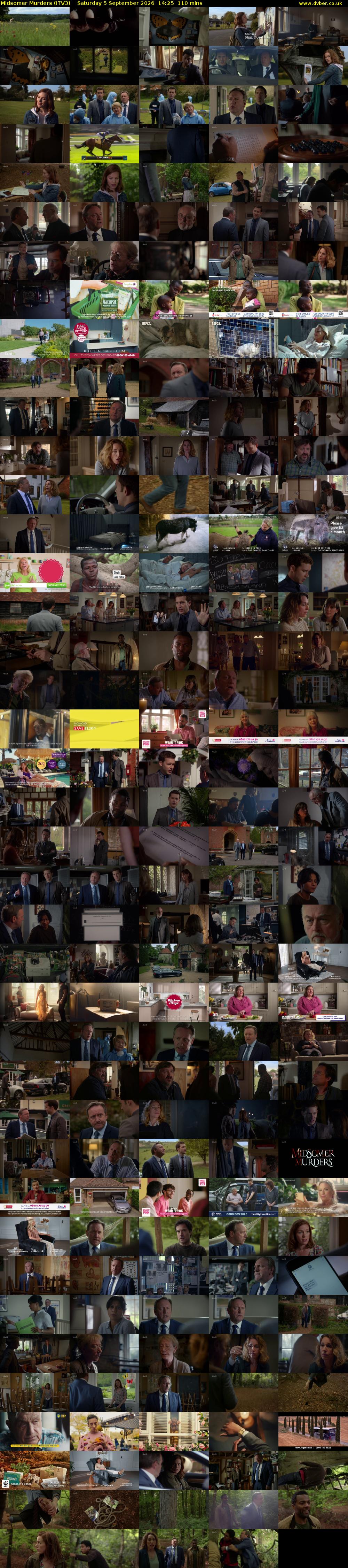 Midsomer Murders (ITV3) Saturday 5 September 2026 14:25 - 16:15