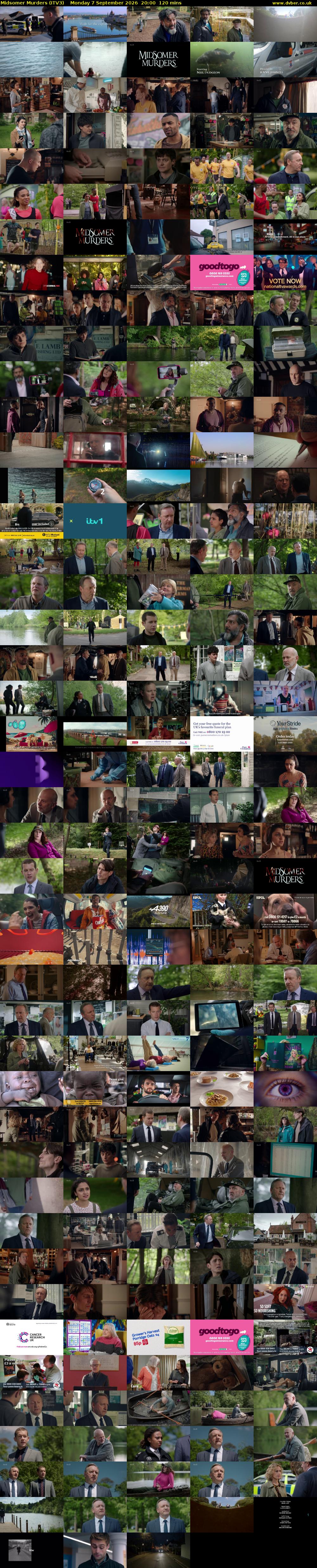 Midsomer Murders (ITV3) Monday 7 September 2026 20:00 - 22:00