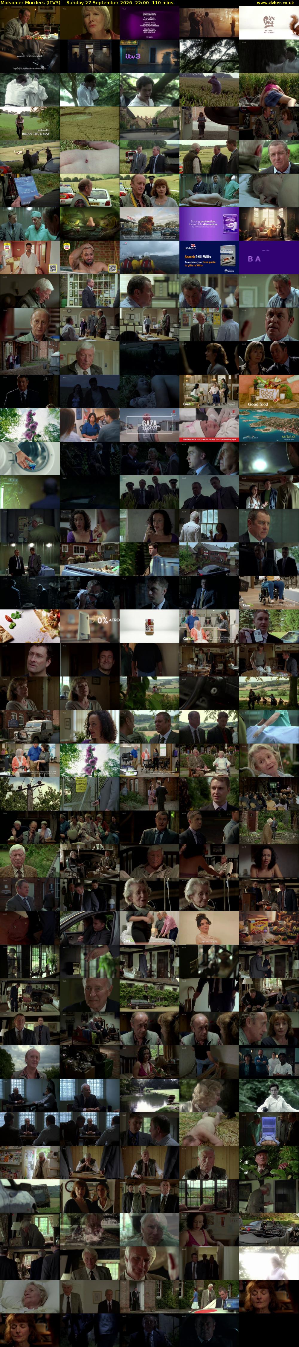 Midsomer Murders (ITV3) Sunday 27 September 2026 22:00 - 23:50