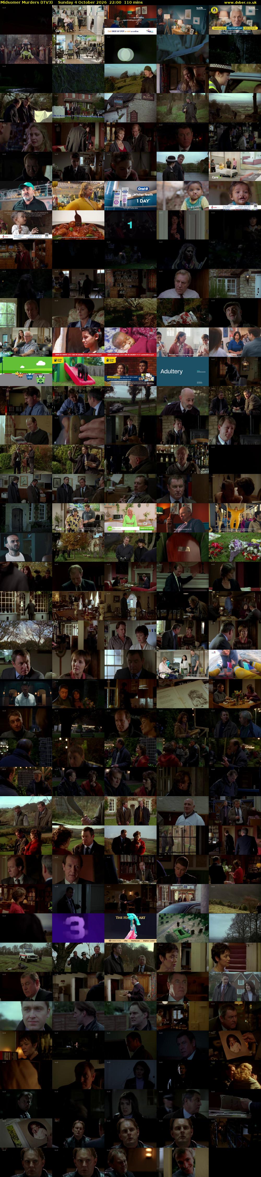 Midsomer Murders (ITV3) Sunday 4 October 2026 22:00 - 23:50