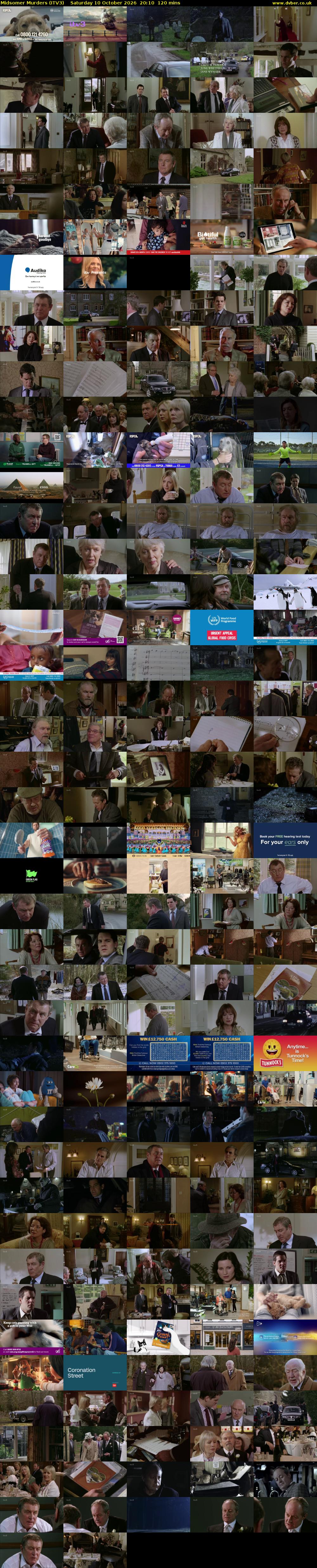 Midsomer Murders (ITV3) Saturday 10 October 2026 20:10 - 22:10