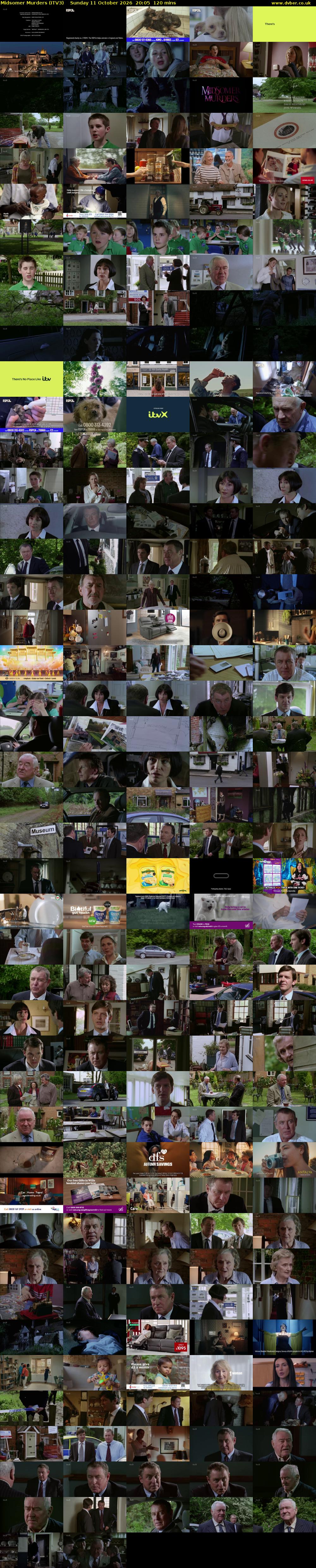 Midsomer Murders (ITV3) Sunday 11 October 2026 20:05 - 22:05