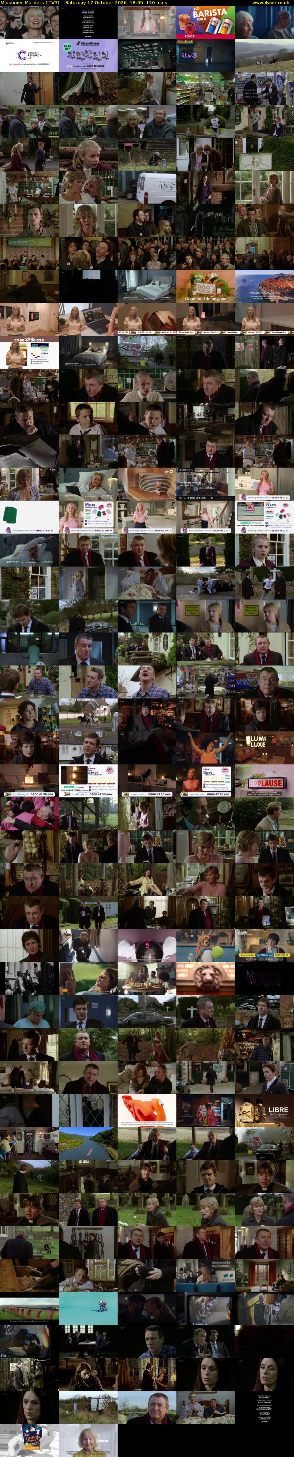 Midsomer Murders (ITV3) Saturday 17 October 2026 18:05 - 20:05