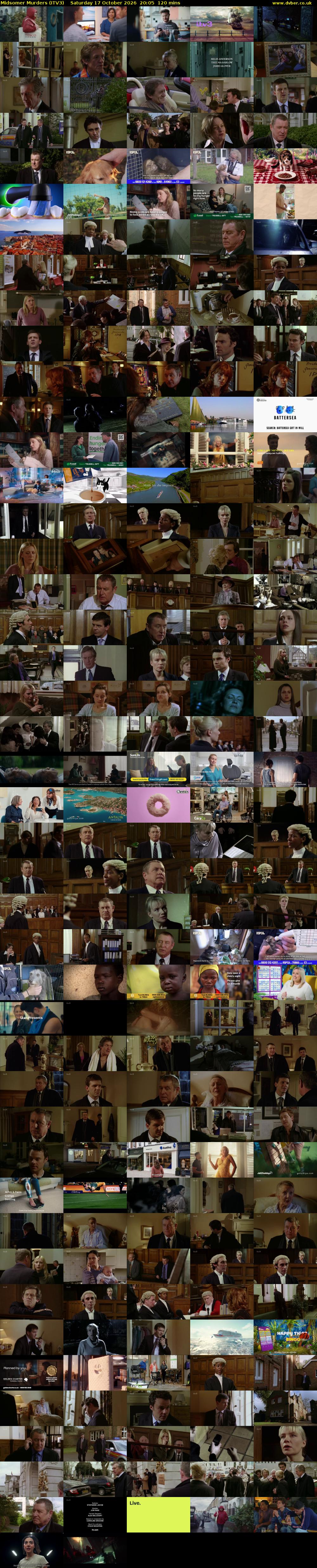 Midsomer Murders (ITV3) Saturday 17 October 2026 20:05 - 22:05